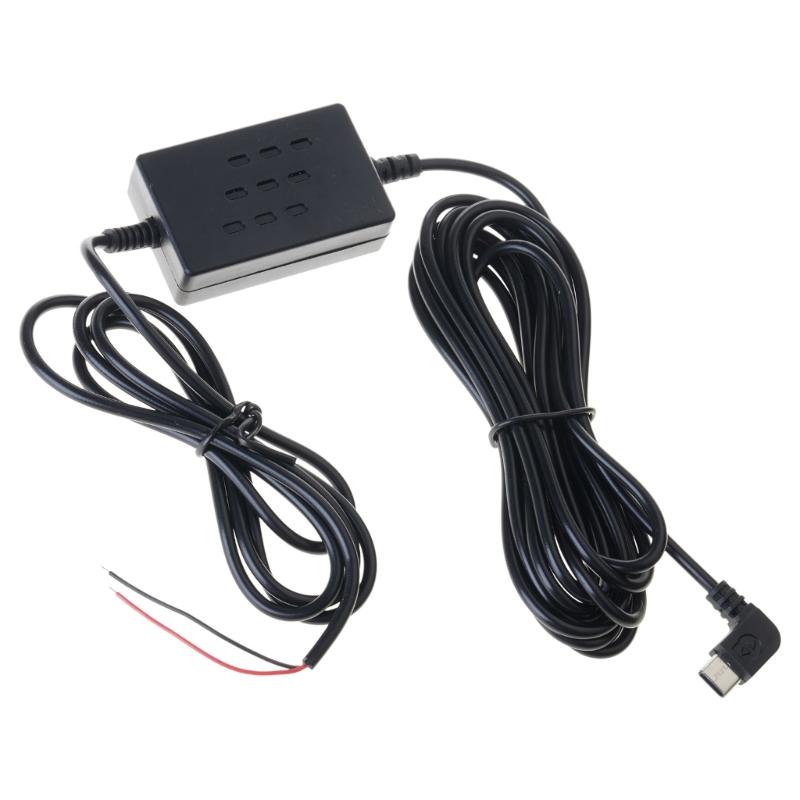 Car Charge Hardwire Cord Cable With Type-C DC 12V 24V to 5V 2A Auto Charging for Dash Cam Camcorder Vehicle DVR