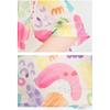 DIMANAF 2026 Plus Size Summer Women T-Shirts Casual Lady Tops Tunic Tees Shirt Beach Oversize Loose Floral Print Knitted