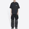 Balenciaga T Shirts Men's Black Crew Neck Moderate 641675TKVJ19034