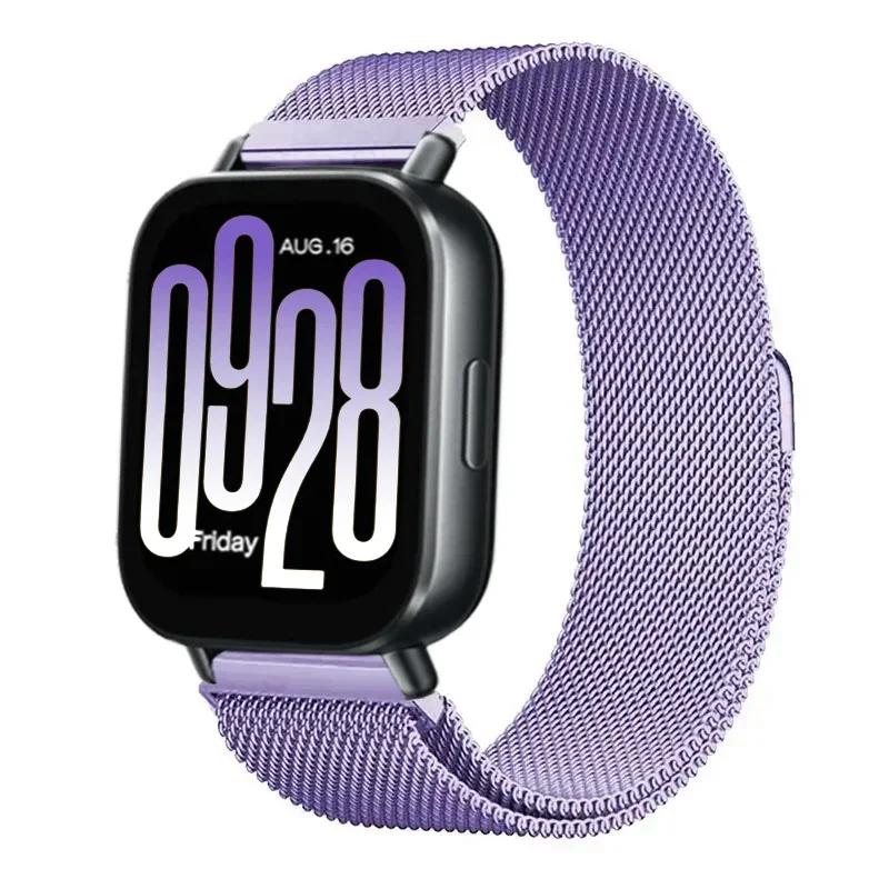 

22mm Milanese Loop Band for Redmi Watch 5 Active/Redmi Watch 5 Lite Metal Bracelet for Huawei Watch GT5 4/Pro 46mm Strap Correa 20mm Watch Band