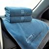 60*160 Super Absorbent Microfiber Car Cleaning Cloth/thickened Design/interior Glass and Dashboard No Stripe Wiping Cloth