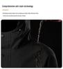 Men's Autumn/Winter Outdoor Mountain Series Casual Hooded Windbreaker Jacket