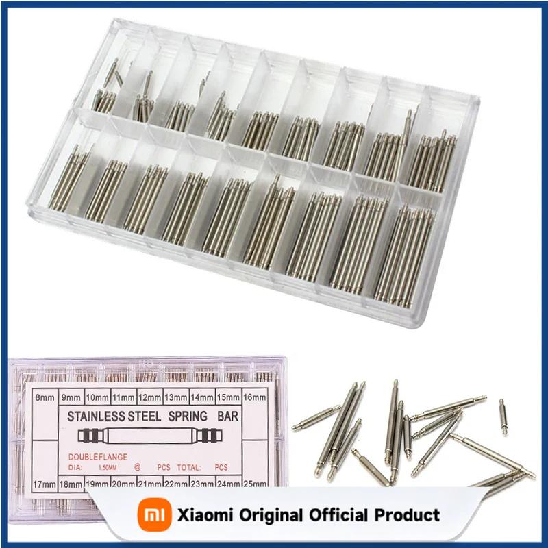Xiaomi 270pcs/set Strainless Steel Spring Bars 8mm - 25mm Watchband Strap Belt Repair Tools Pin Watch Accessories