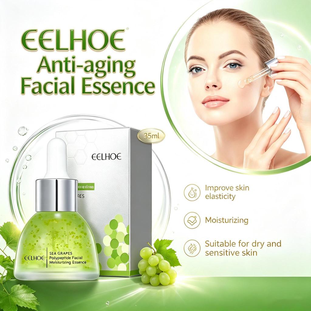 EELHOE Anti Aging Face Serum - Wrinkle Remover Firming Lift Skin Care Moisturizer for Dry Sensitive Skin 35ml