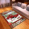 Merry Christmas Living Room Carpet Xmas Santa Claus Stocking Area Rug Festival Home Decor Bedroom Rug Xmas Gift Kids Play Mat