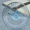 Swing Arm Office Math Full Circle Pointer Angle Ruler Goniometer Protractor Measuring Tools