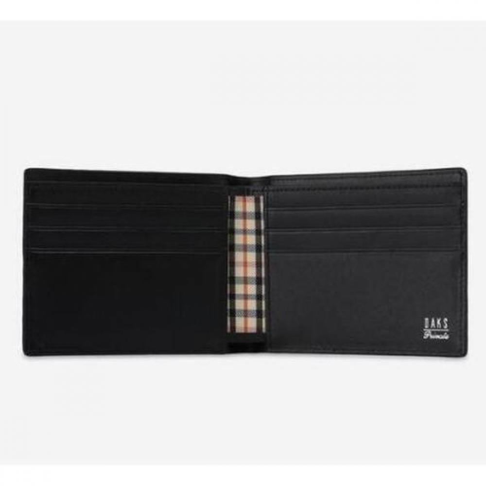 Daks Black Crocodile Leather Wallet Dbwa2f713bk