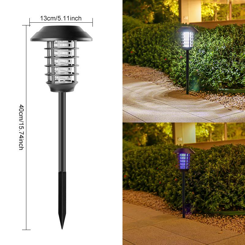 Solar LED Mosquito Killer Lamp - Outdoor Garden Insect Repellent