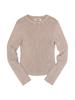 KIRSH Pigment-Dyed Slim Fit Knit [Brown]