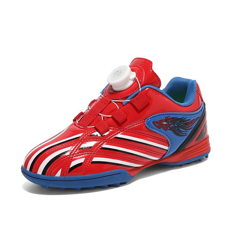 

Детские футбольные бутсы C Luo ag со сломанным гвоздем TF для студентов с вращающейся кнопкой, нескользящие, спортивные, тренировочные, настоящие боевые ботинки 39