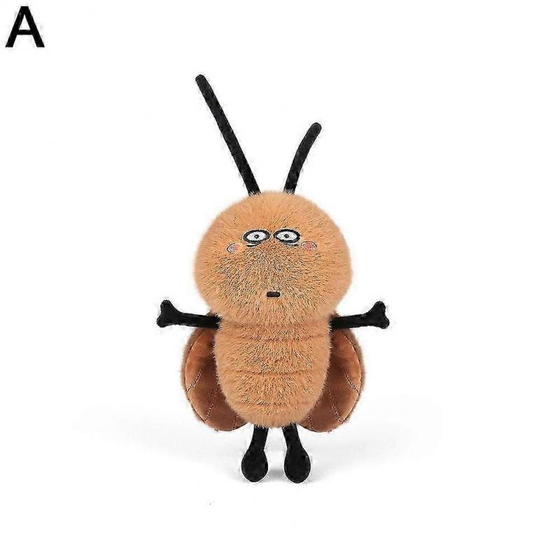Cute Cockroach Doll Creative Plush Toy 7.8 Inch
