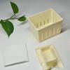 1 Stk/Set Kunststoff Tofu Maker Presseform Set + Käsetuch Soja DIY Pressform Küchenwerkzeuge Lebensmittelqualität PP