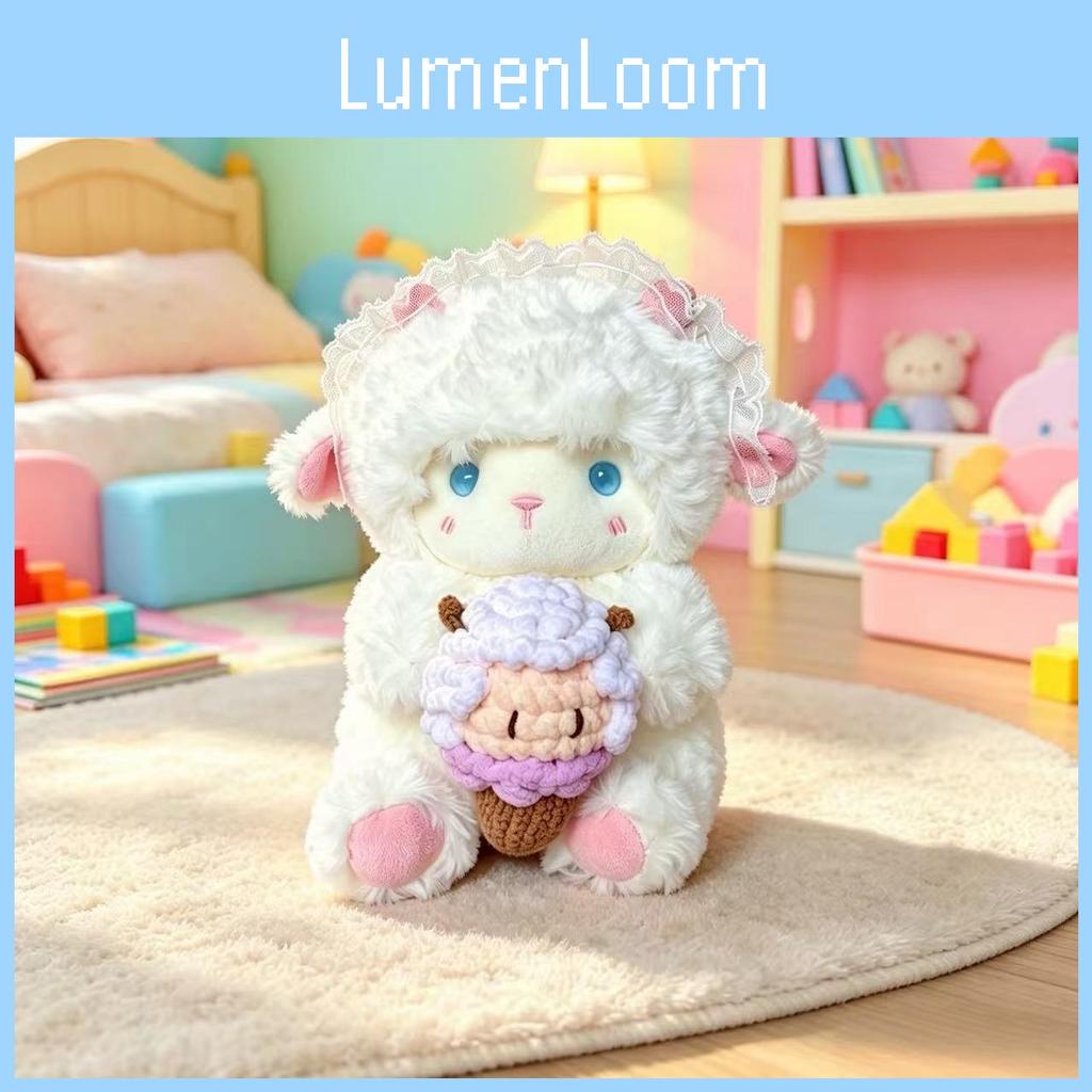 Plush Sheep Toy With Pp Cotton Filling For Children And Kids Gift