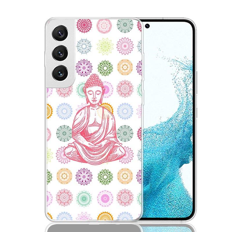 Gautama Buddha Budha Belief Phone Case For Samsung Galaxy S25 S24 S23 S22 S21 FE S20 Ultra S10 Plus Art Customized Coque Capa S2