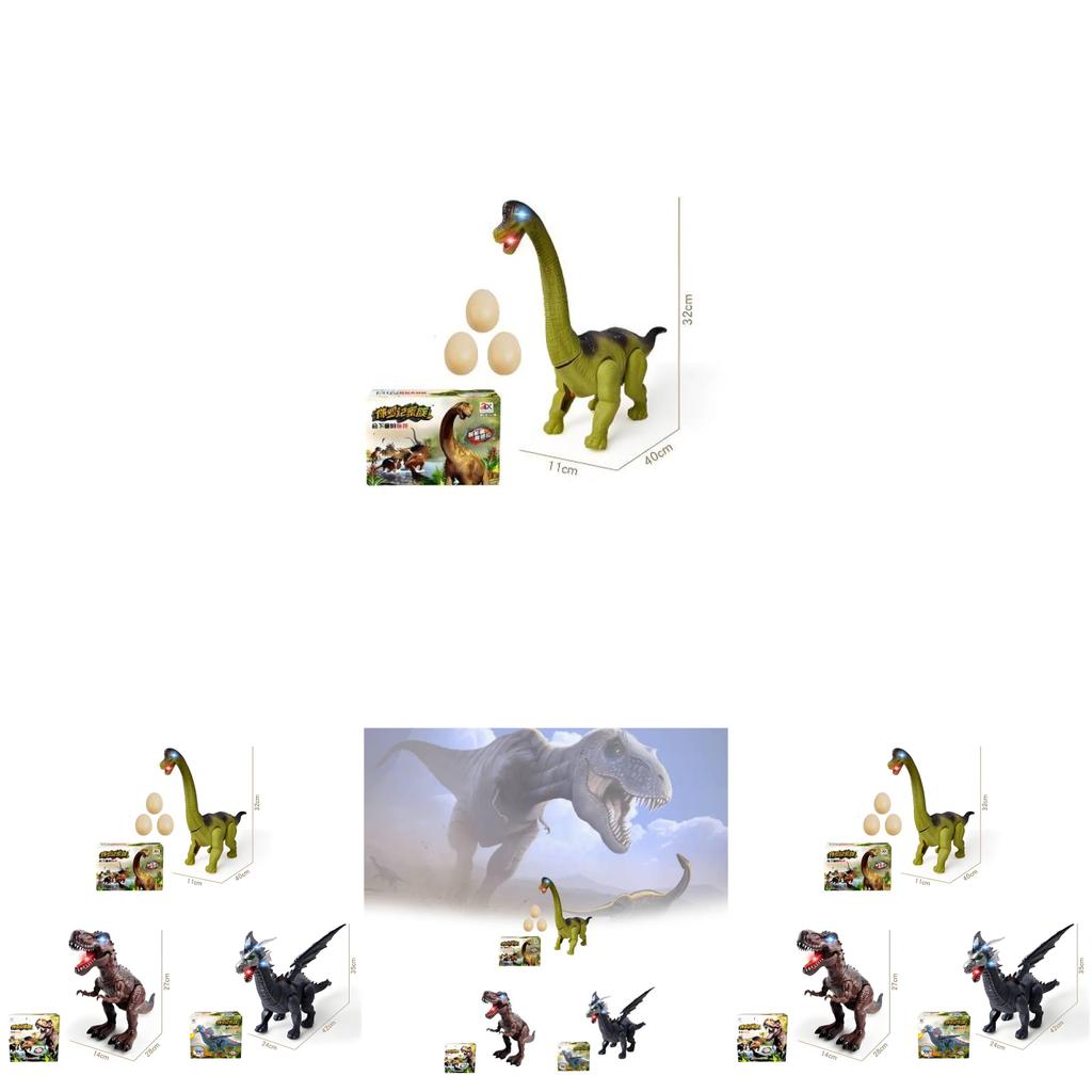 Childrens Dinosaur Toy Model With Lights For Development And Interactive Play