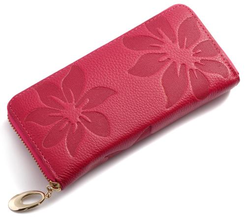 Genuine Leather Women Long Wallets Female Fashion Zipper Coin Purse Lady Luxury Money Bag Credit Cards Clutch Large Phone Wallet