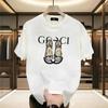 Neues High-End Farb-Bärenprint-T-Shirt Reines 100% Baumwoll-T-Shirt Kurzarm Herren-Print-T-Shirt Hemd Lockere Kleidung