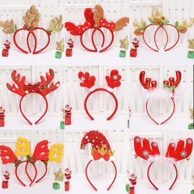 5pcs Festive Christmas Headbands, Perfect for Holiday Party Decorations, Holiday Headbands Christmas Accessories