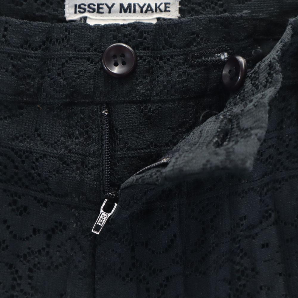 ISSEY MIYAKE made in Japan race Pants 2 black Women Used