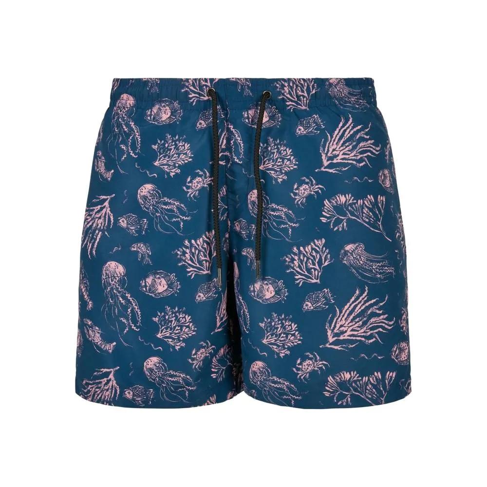 Urban Classics Mens Nautical Swim Shorts