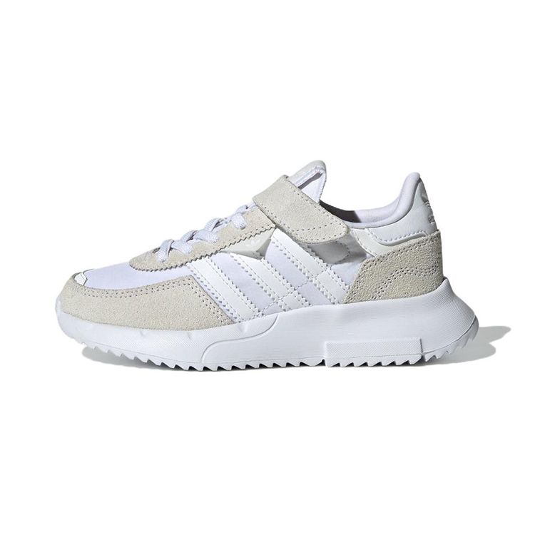 Adidas Originals Retropy F2 Cf El C Sport Simple Kids Casual Shoes Kids Sneakers White Gray GX9068