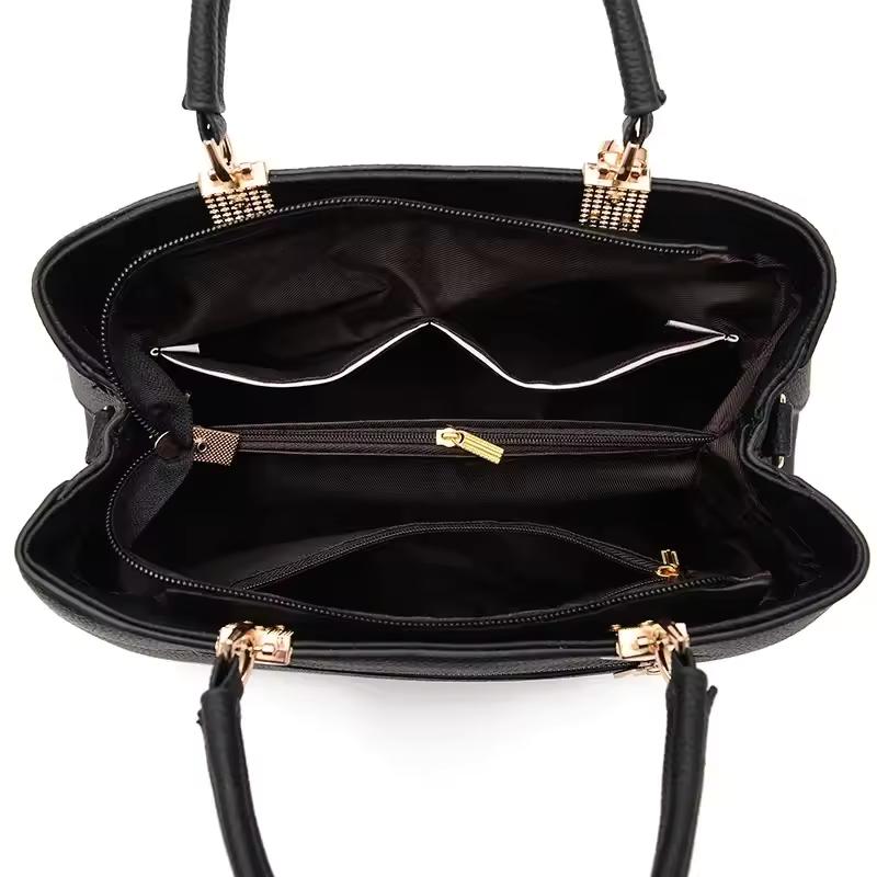 Eleganckie damskie torby listonoszki z wisiorkiem w kształcie kwiatka, torebki do pracy dla kobiet, czysta torebka dla kobiet, torby crossbody na ramię