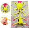 10Pcs Backpack Sportswear Shoelace Spring Cord Lock Stopper Paracord Lanyard Toggle Clip Buckle