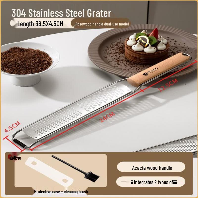 Qiwei 304 Stainless Steel Multipurpose Grater & Zester