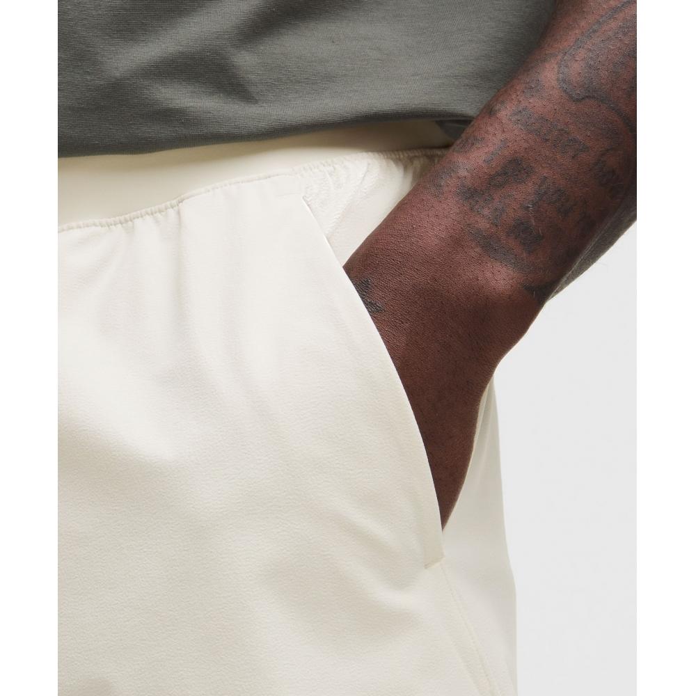 Lululemon Zeroed In lInerless Short 5  Light Ivory