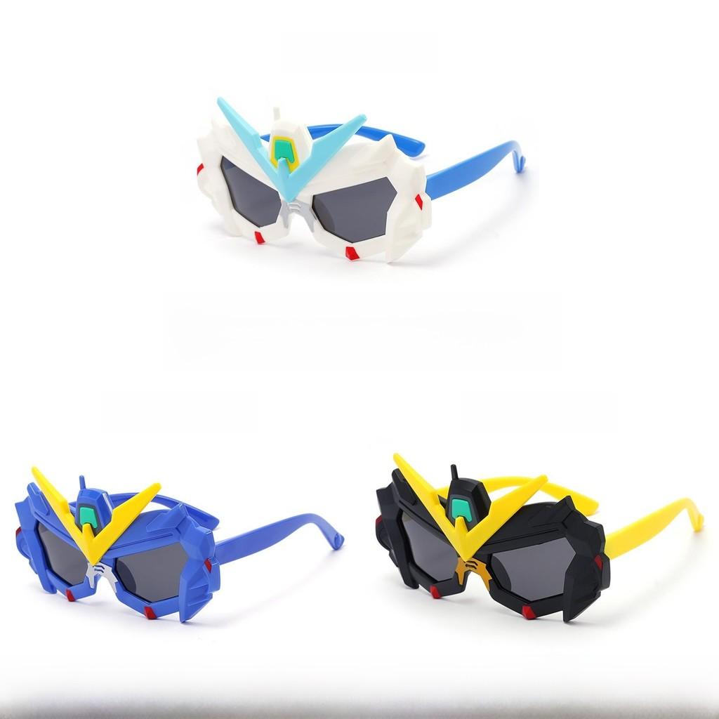 Mysterious Mech Warrior Kids Sunglasses With Polarized Tac Lenses For Sun Protection And Outdoor Play