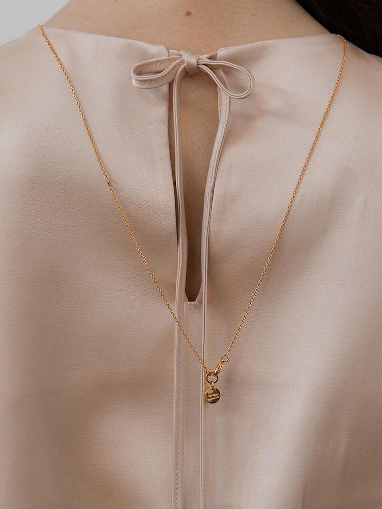 Love Me Monster Mont Long Chain Necklace (L243Mnk070)