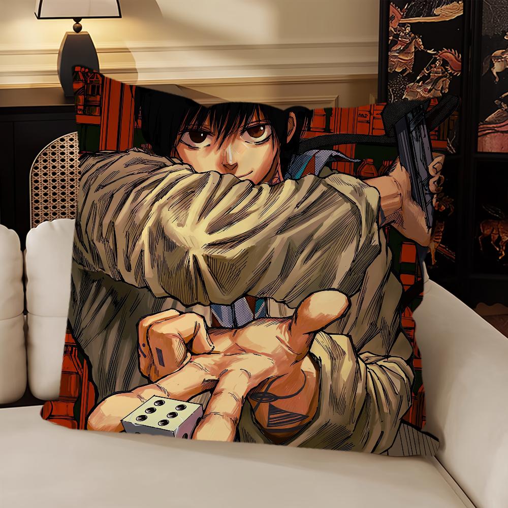 Classic Anime cushion cover Living Room Headboard Bedroom Office Cushion Cushion Sofa Nap Time S-Sakamoto Days 2025 Pillow Case