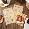 100Pcs 4 Sizes Cartoon Bread Bag Packaging Bags Sandwich Bag For Kids Self Adhesive For Packing Sandwich