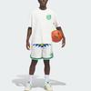 adidas Originals Basketball Crest Loose Fit Round Neck Sports Short Sleeve T-Shirt Unisex Tops KD3615