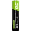 Green cell 950mah 1.2v lot de 4 piles rechargeables ni-mh type aaa, préchargée, haute capacité, hr03 pile, faible auto-décharge
