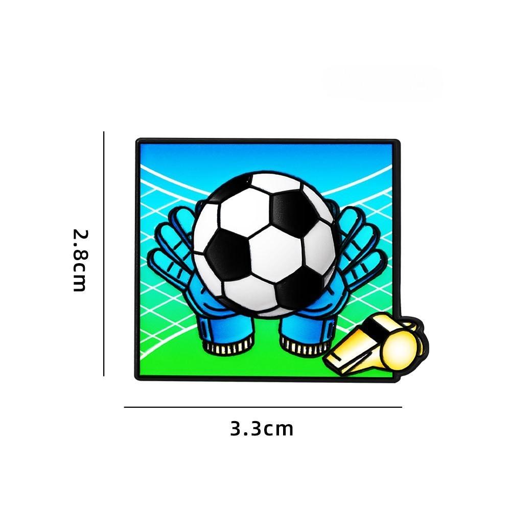 1 peça distintivo de metal para basquete, futebol, badminton, mochila de estudante, chapéu, casaco jeans, decoração faça você mesmo, alfinetes de lapela, broche de casal para meninos