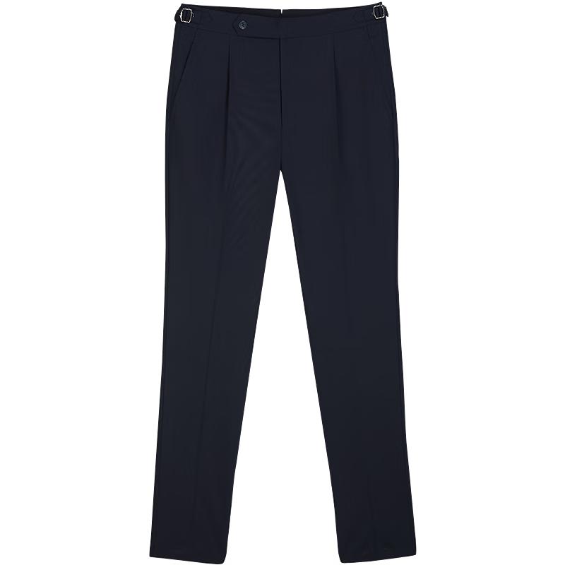 Goldlion Men s Machine Washable Wool Blend Slim Fit Suit Pants 33