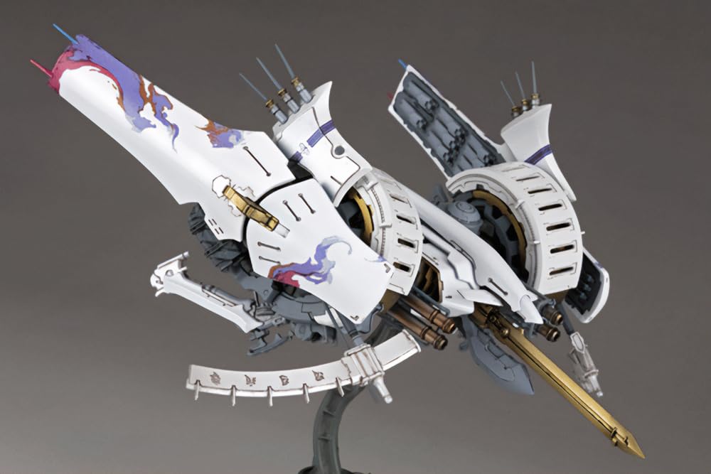Kotobukiya Ikaruga Hitekkai Ikaruga Approximately 155mm in Scale Plastic Model [White], Length, 1/144