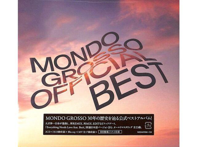 

2CD+Blu-ray MONDO GROSSO OFFICIAL BEST Limited Edition RZCB-87056 Paper Sleeve