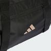 Adidas Duffle Adidas Sports Bag, Bag, Unisex, EAV47, Black/Copper Metallic/Black (IJ7478)