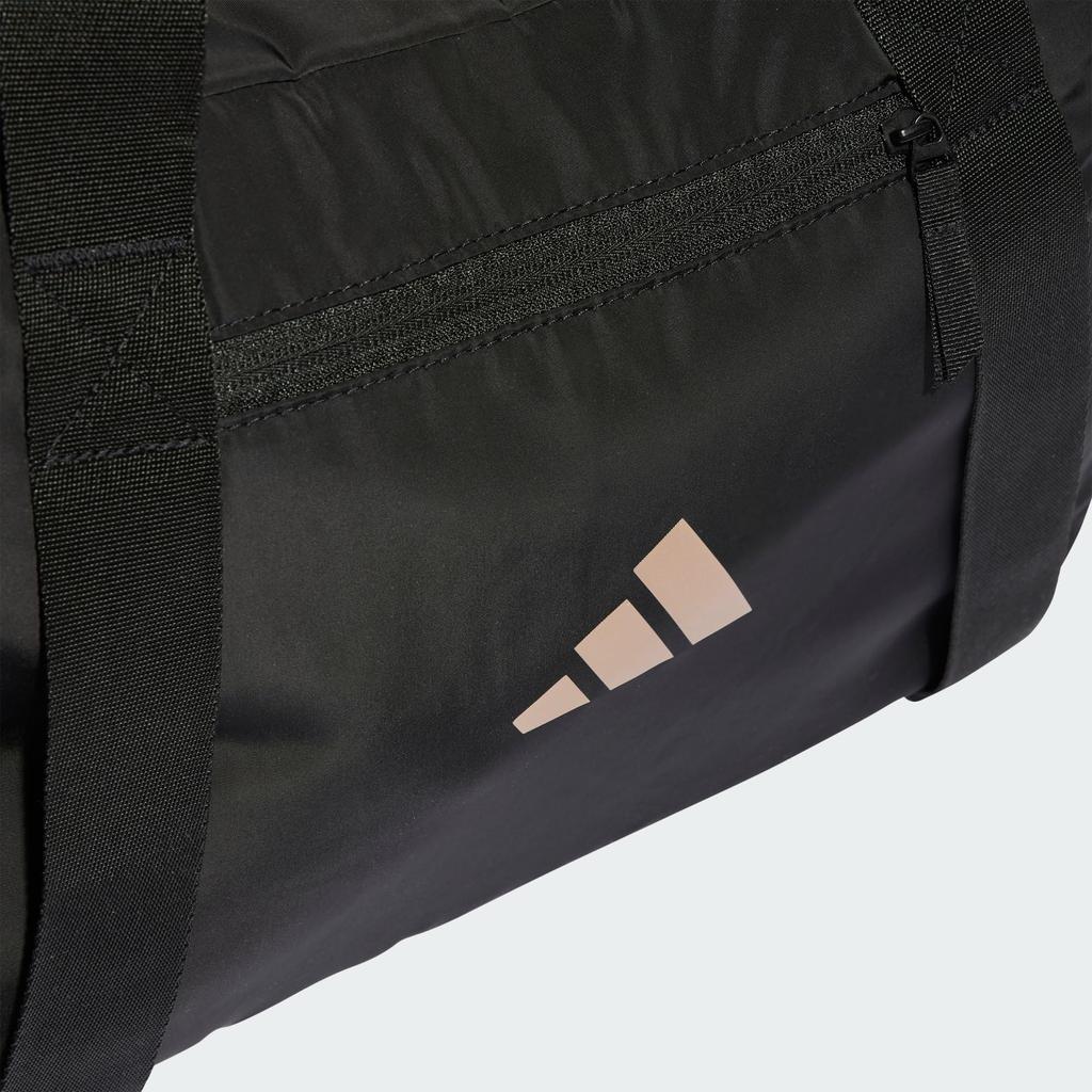 Adidas Duffle Adidas Sports Bag, Bag, Unisex, EAV47, Black/Copper Metallic/Black (IJ7478)