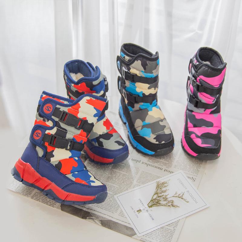 Креативные зимние детские зимние ботинки для девочек — фото 4