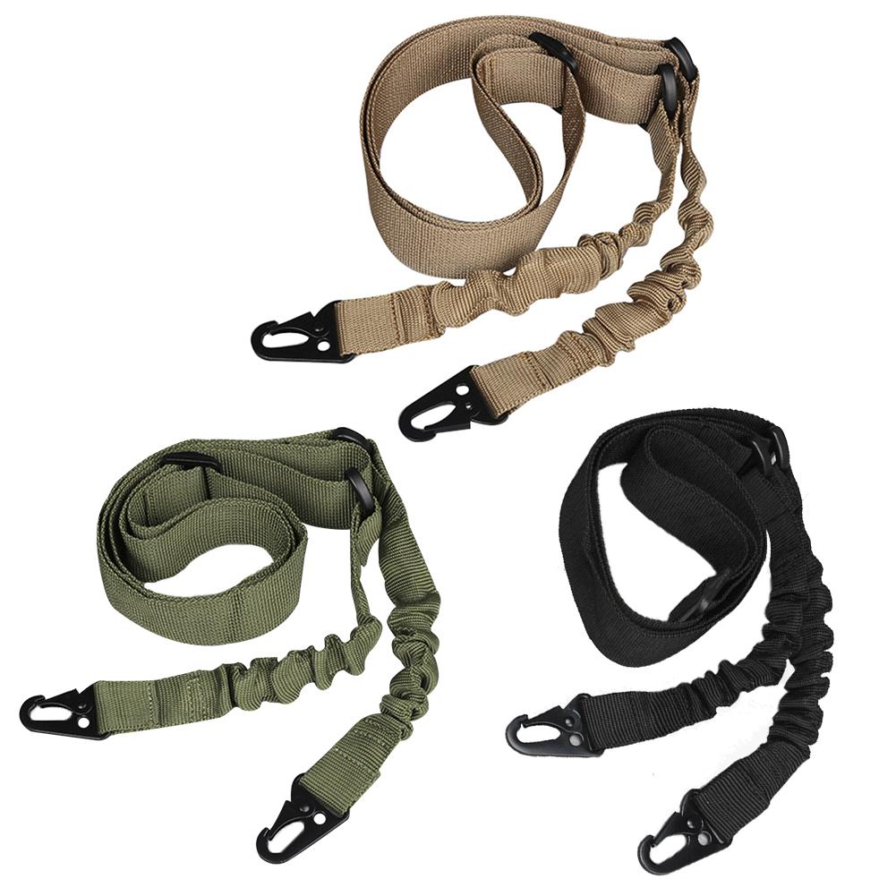 2-Punkt-Schlingengurt Multifunktionaler taktischer Schultergurt Verstellbare Schlinge Schulterseil Elastisch für Outdoor-Sportarten