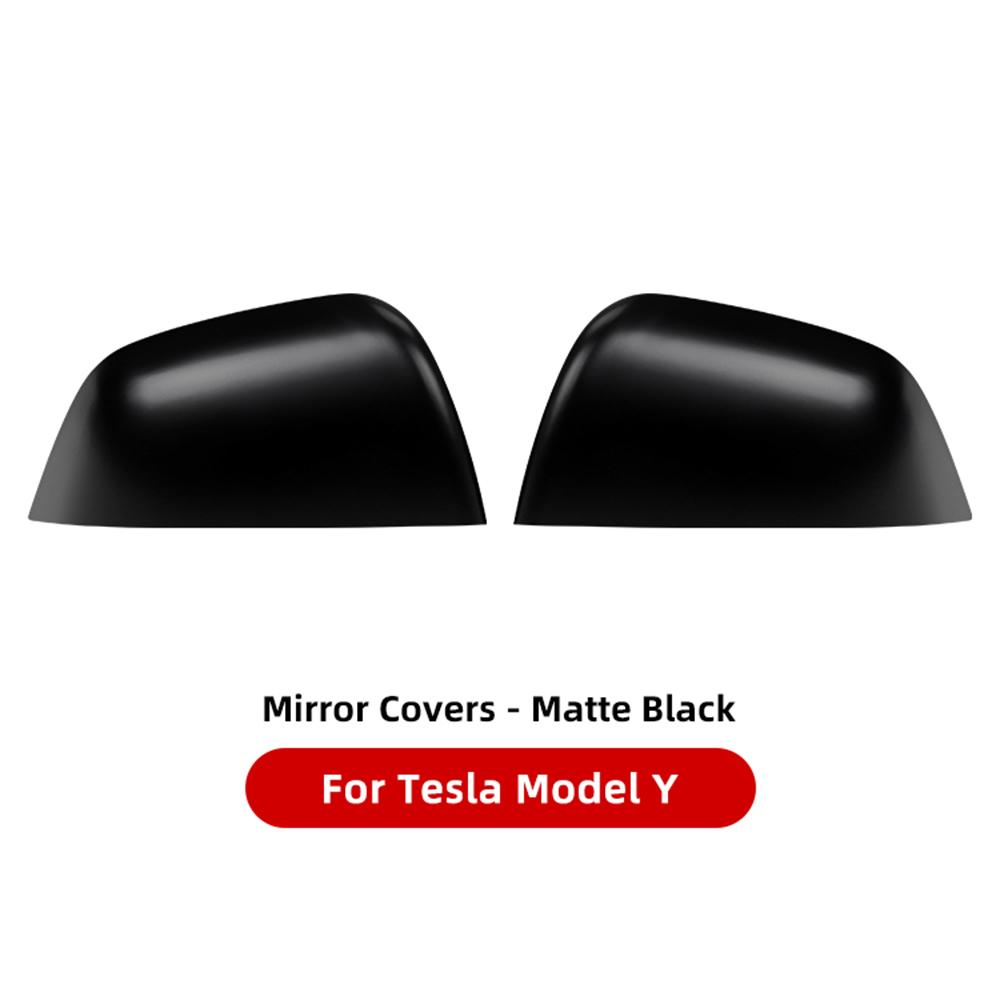 

Углеродное волокно, автомобильная паста, боковая дверь, зеркальный чехол для Tesla Model 3, модель Y, авто внешние аксессуары, ABS, боковые стороны заднего вида Y Matte Black