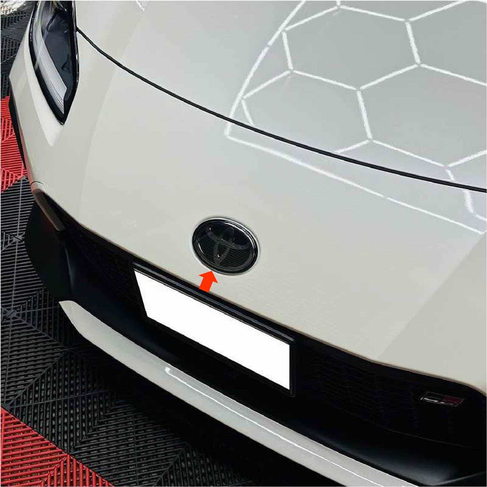 

GR86 Emblem Smoke Film Dark Smoke Pre-cut for Vehicle Specific Vehicle Specific Front Emblem 1 Rear Emblem Total 2 Sheets