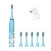 Colorful Automatic Electric Toothbrush For Kids With Soft Silicone Bristles