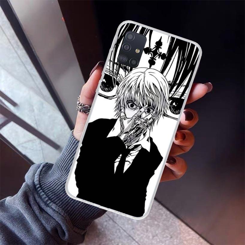 Huner X-Hunters Kurapika Phone Case For Samsung Galaxy A12 A52S A42 A32 A22 A51 A50 Note 20 Ultra 10 S10 Plus A71 A70 A31 A30 A1
