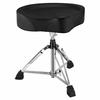 Donner Adjustable Drum Throne, Padded Drum Stool, Motorcycle Style