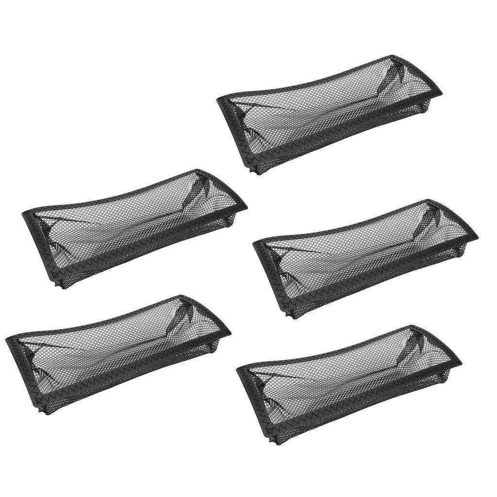 5Pcs Floor Register Cover Trap Floor Air Vent Cover Screen Mesh Filter Net for Replacement 4x10in