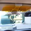 Two-In-One Car Sun Visor Polarized Sun Visor Transparent Anti-Glare Adjustable Day Night Driving for Auto Safety Driving